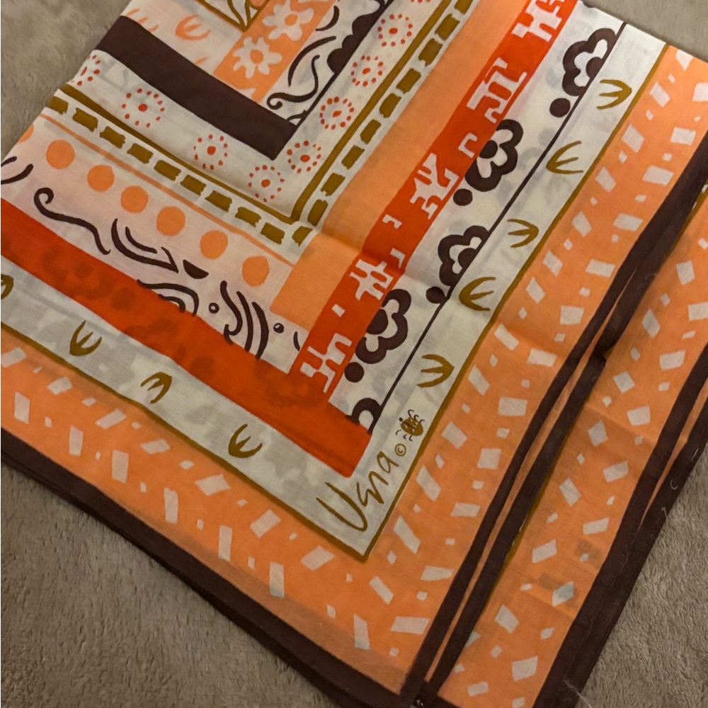 Vintage Vera Neumann Scarf made in Japan